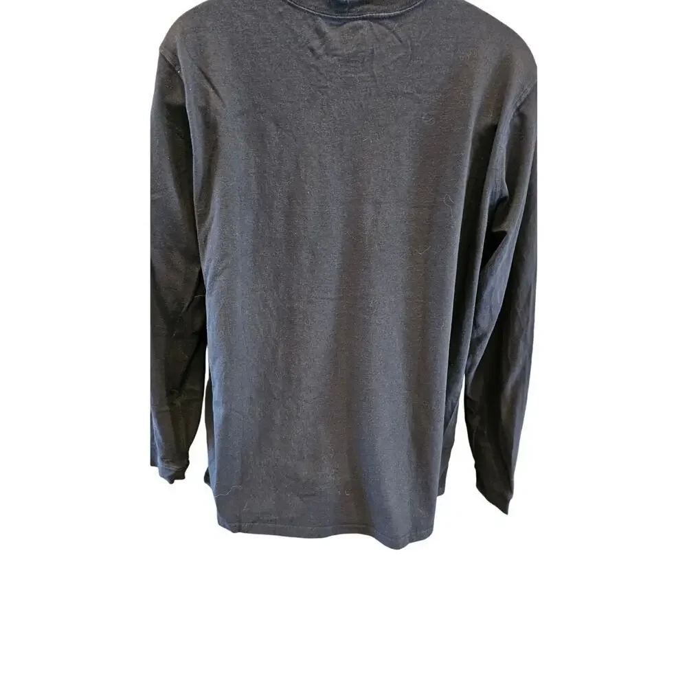 Carhartt sz XL black spell out long sleeve Western gorpcore casual t shirt
